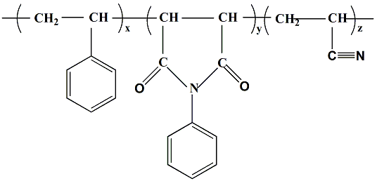 Structure formula of NSA copolymer