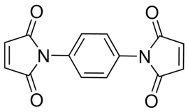 Structure formula of N,N'-m-phenylene bismaleimide