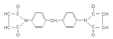 Structure formula of Bismaleimide resin