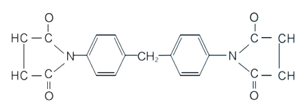 Chemical structure of BMI resin powder